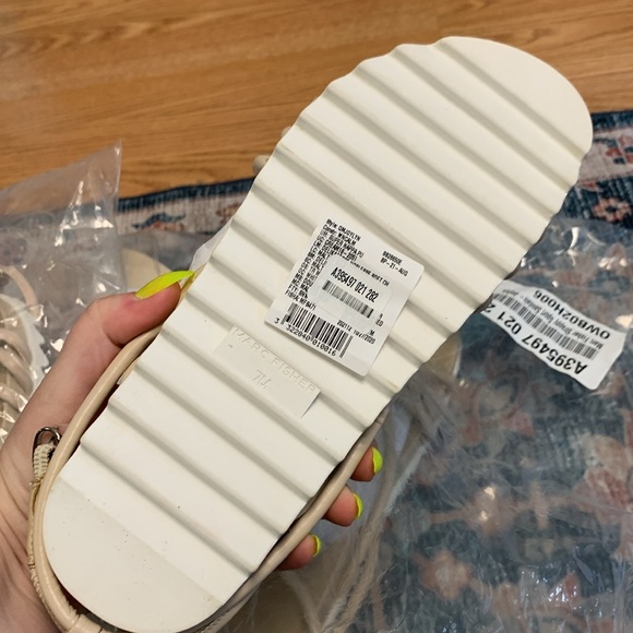 Marc Fischer tan qvc sandals qvc new joylyn - Picture 3 of 4